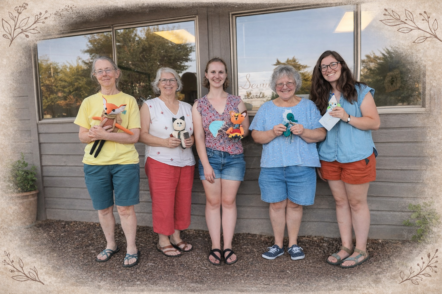 Sewing Seeds volunteers